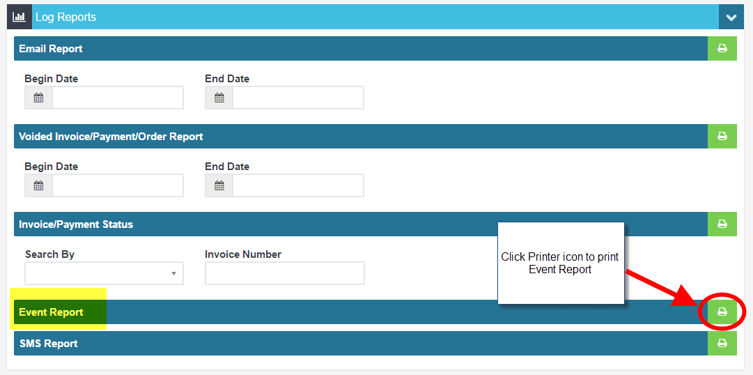 Import confirmation screen with success message and record count