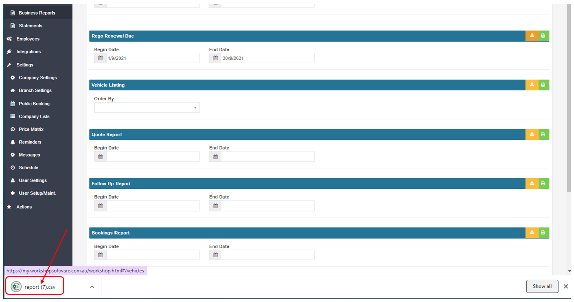 Workshop Software screen showing if you do not see it in the bottom left hand corner of the browser check your…