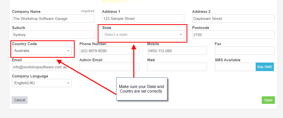 Workshop Software booking diary setup - what do i need to do before using the diary? step 2 of 5