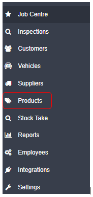 Workshop Software screen showing once the product is on the screen click on the blue pencil icon to the right …