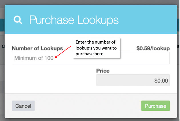 Workshop Software screen showing once you are ready to purchase, click on the green ’ purchase ’ button