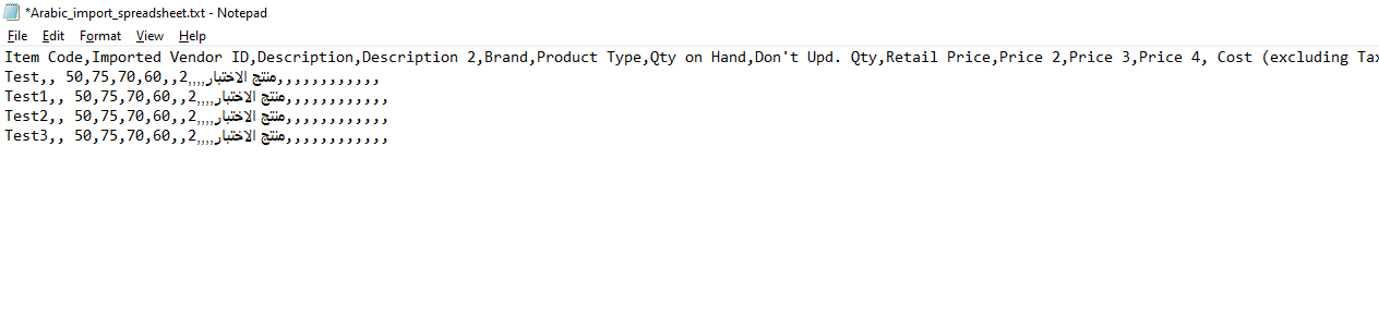 Workshop Software importing arabic text into workshop software showing this window and return to your file which should no…