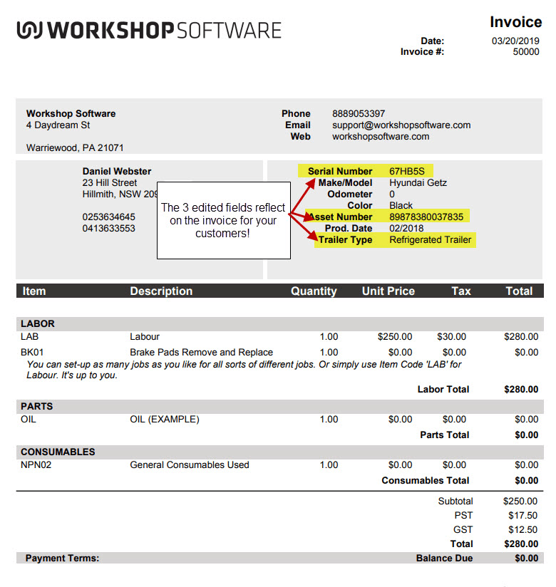 Workshop Software set up workshop software for different industries step 13 of 17