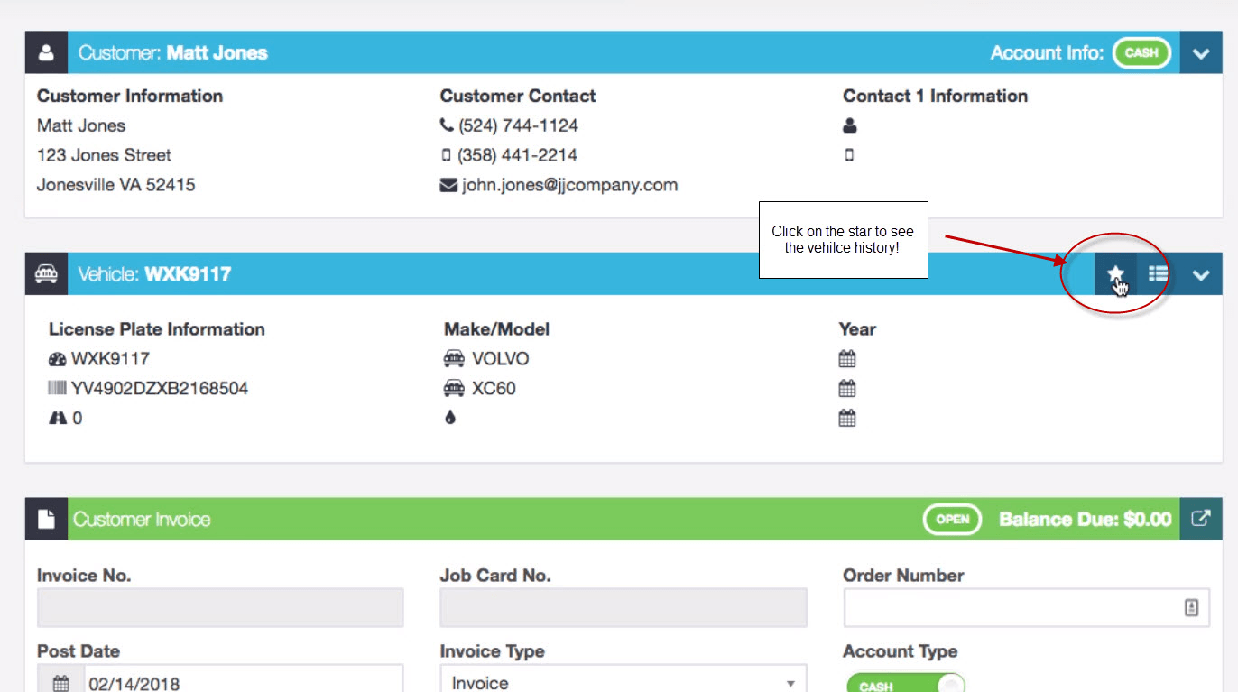 Carfax Quick VIN lookup feature for checking vehicle history
