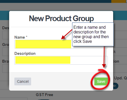 Workshop Software how to add products to a product group step 3 of 4