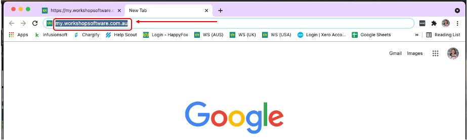 Workshop Software how to have workshop software open on multiple browser tabs step 3 of 4