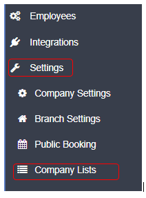 Workshop Software screen showing to create a new template, click on ‘settings’ from the list of options down t…