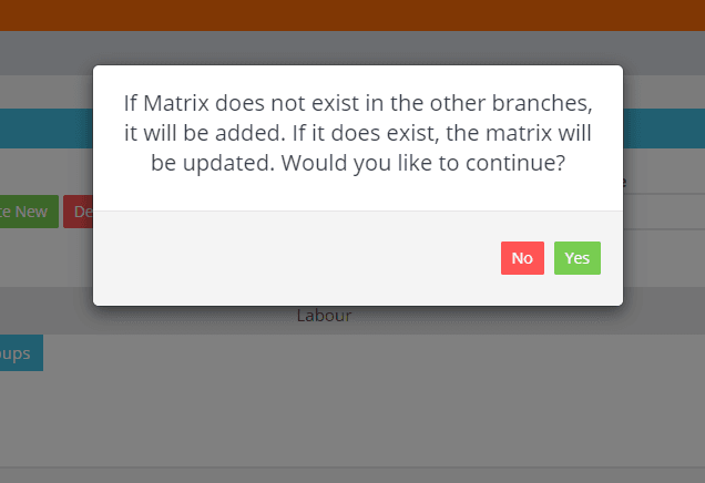 Workshop Software screen showing if the warning asks you if you would like to continue comes up, then click “yes”