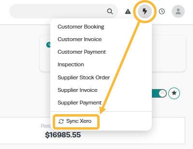 Workshop Software screen showing once you are returned to workshop software go to the lightning bolt icon in t…