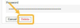 Workshop Software how to delete an additional user showing red ‘delete’ button at the bottom left