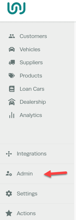 Workshop Software add a mechanic showing “admin”
