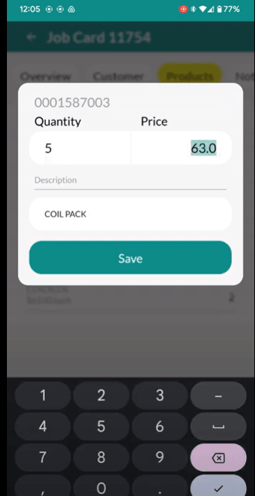 Workshop Software enabling new features in the mobile app step 21 of 31