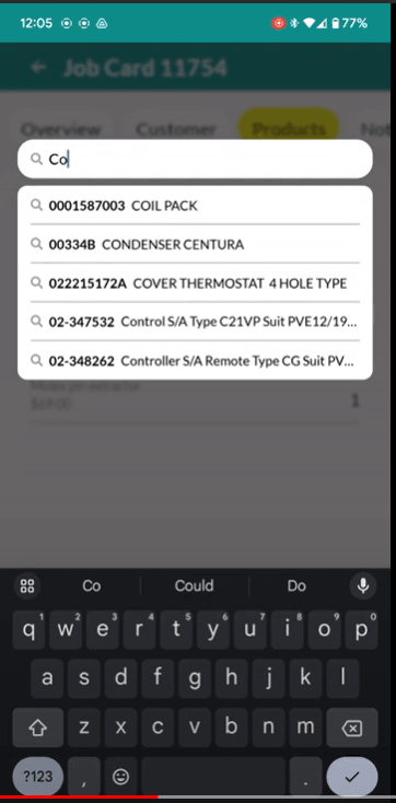 Workshop Software enabling new features in the mobile app step 24 of 31