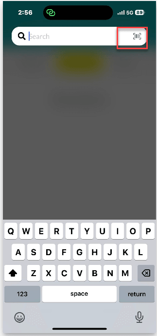 Workshop Software barcode scanner on the mobile app showing product name, or tap the barcode icon on the right side of the…