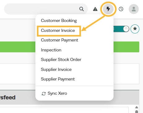 Workshop Software platinum multi-branch - add a customer from another branch showing ‘+’ icon next to the main search bar …