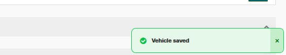 Workshop Software screen showing you will see a green pop up in the bottom right-hand side corner when the cus…