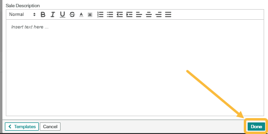Workshop Software screen showing when you have entered the details of your newly acquired units press ’ done ’…