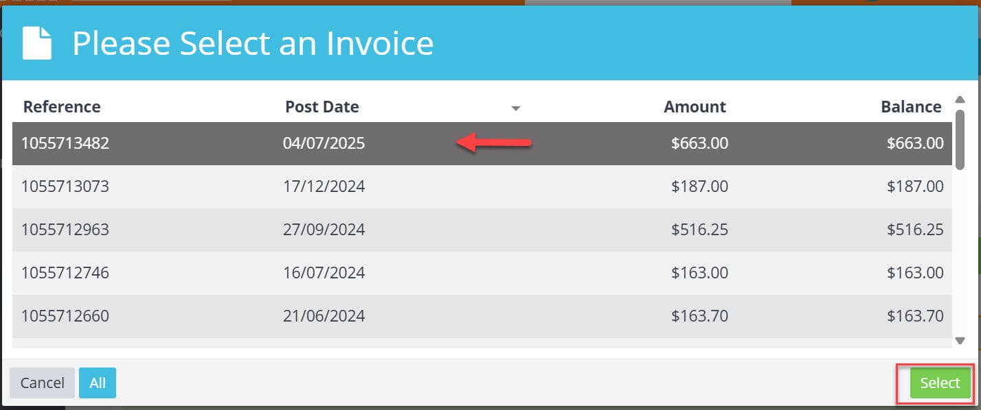 Workshop Software processing split credit card payments step 5 of 8