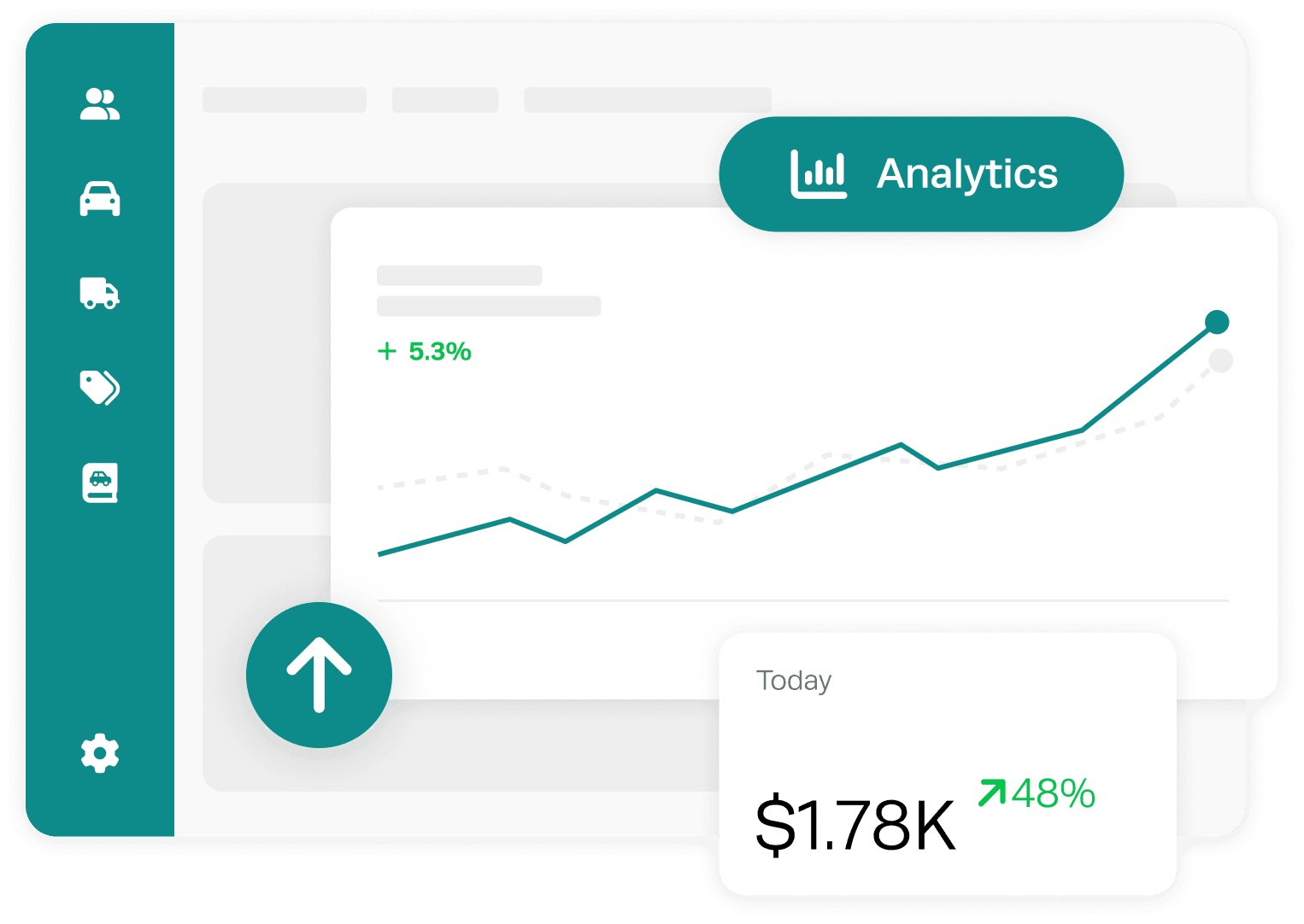 Workshop Software main dashboard showing job cards, scheduling and invoicing