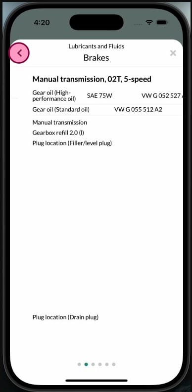 Accessing Workshop Software on mobile app — step 14